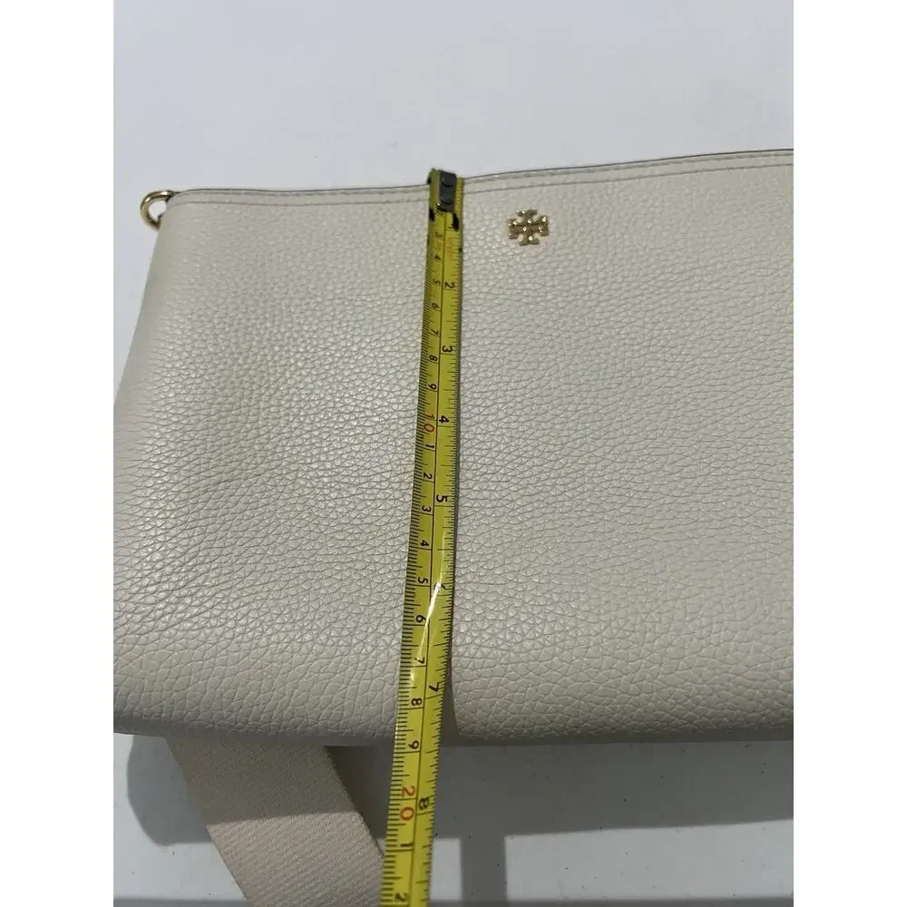 Tory Burch swing crossbody bag cream Adjustable Strap Excellent Condition